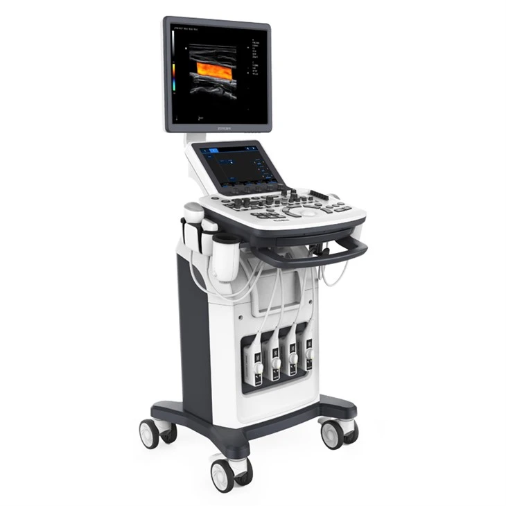 Color Doppler Cardiovascular Ultrasound With CW Mode
